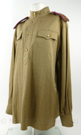 WO2 Russische M43 uniform jas met Oudere Luitenant epauletten - maat XL - replica