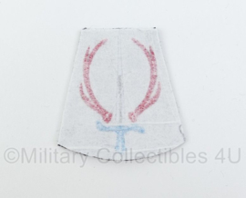 WO2 Nederlandse leger Stoottroepen embleem - 6,5 x 6,5 cm