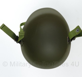 US Army Vietnam oorlog M1 helmpot met correcte kinriem en kurklaag - ZONDER binnenhelm - origineel naoorlogs