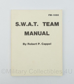 FM-1698 SWAT Team Manual Robert P Cappel - Engelstalig