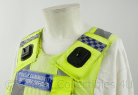 Mehler Vario System Brits politie Police Community Support Officer vest met kogel- en steekwerende inhoud - HOSDB/CAST-normen HG1A/KR2 - maat 4.4 =L/XL Long - origineel