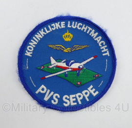 Klu Luchtmacht PVS Seppe embleem - klittenband - diameter 9 cm - origineel