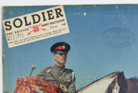 The British Army Magazine Soldier Vol.9 No 3 May 1953 -  Afkomstig uit de Nederlandse MVO bibliotheek - 30 x 22 cm - origineel