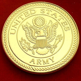 US Army 10th Mountain Division coin - Climb to Glory - 40 mm diameter
