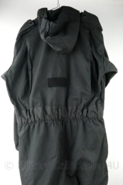 Britse Politie coverall overall zwart - maat 52 - licht gedragen - origineel