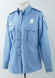 Police de Montreal Canada shirt met insignes - maat 14,5 = maat 39 - nieuw - origineel