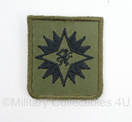 Defensie GVT Hogere Militaire Vorming borstembleem - met klittenband - 5 x 5 cm - origineel