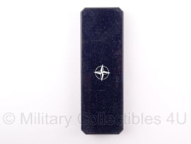KL NATO former Yugoslavia medaille doosje - met medaille - origineel