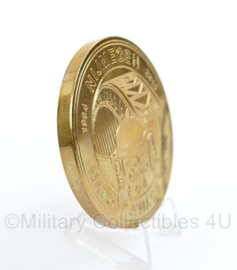 Nederlands Leger NATO AWACS metalen coin Nijmeegse vierdaagse 1984-2013 Thanks for your support! - diameter 6 cm - origineel