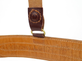 Sam Brown Belt MVO Nederlandse Leger - bruin leder - 85 cm - origineel