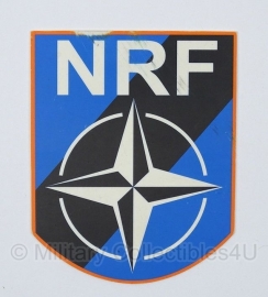 NRF Nato Responce Force plaatje - kunststof - origineel