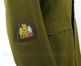 Britse leger Commando uniform met veel insignes - 176/104/88 - origineel