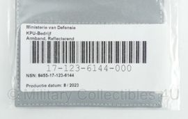 KL Nederlandse leger reflectie reflecterende Armband Reflecterend Groen - 2023 tot heden model - nieuw in verpakking - origineel