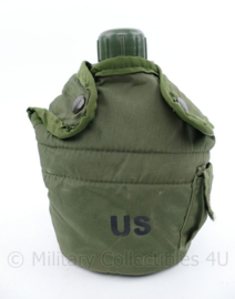 US Veldfles set (fles, hoes en rvs beker) - origineel US en KL