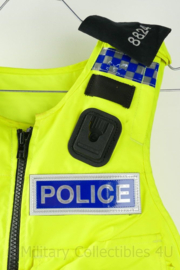Mehler Vario System Brits politie vest met kogel- en steekwerende inhoud - HOSDB/CAST-normen HG1A/KR1 - maat 3.2 =S RS - origineel