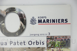 Korps Mariniers tijdschriften SET Qua Patet Orbis QPO 2009/2010 - 29,5 x 21 x 1 cm - origineel