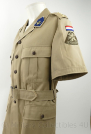 KL VN tropen tenue jasje met korte mouw en twee broeken Verbindingsdienst - maat Medium - nieuw - origineel