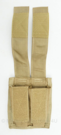 US Eagle Double pistol mag pouch khaki MOLLE - 10 x 3 x 16 cm - origineel