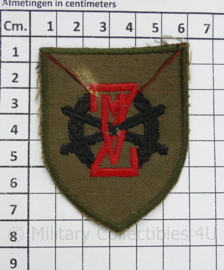 ZMV Zware Militaire Vaardigheden GVT embleem - afmeting 7 x 5½ cm - origineel
