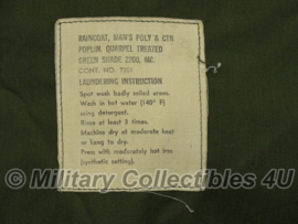 US Army mantel / regenjas groen - maat Medium - origineel