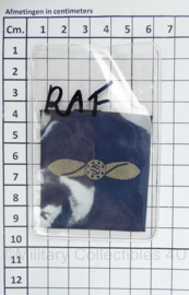 RAF Royal Epaulet Vlieger enkel - 5,5 x 5 cm - origineel