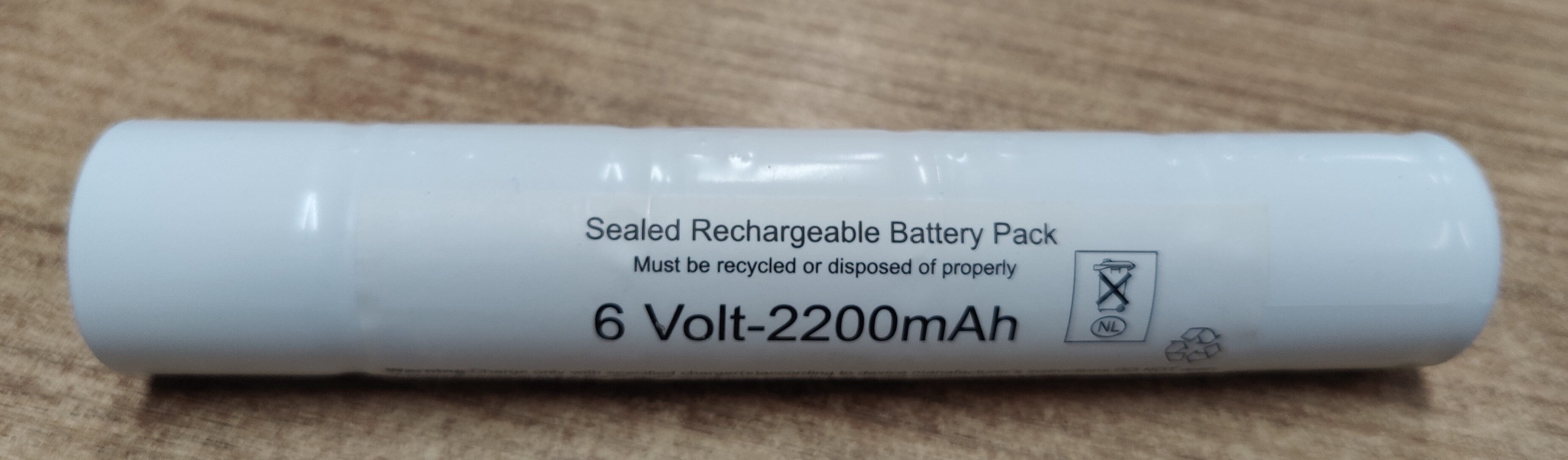 Maglite Accu Mag-Charger Oplaadbaar 6 Volt - 2200mAh - nieuw in doosje