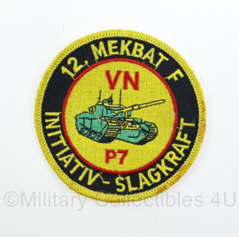 Zweedse leger 12 Mekbat F VN P7 embleem - origineel
