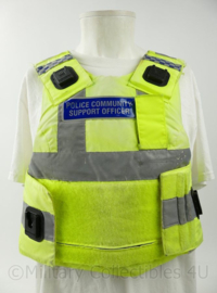 Mehler Vario System Brits politie Police Community Support Officer vest met kogel- en steekwerende inhoud - HOSDB/CAST-normen HG1A/KR2 - maat 4.4 =L/XL Long - origineel