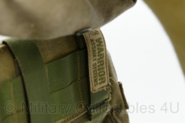 Warrior Assault Systems 901 Elite OPS Base Chestrig met backpanel MOLLE met pouches Forest Green - gedragen - origineel