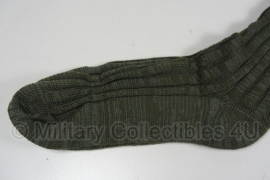 Groene comfortabele leger sokken 50% katoen  - maat 28 = 42 / 44 - origineel