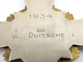 Duitse medaille - 1934 Duitsche - origineel WO2