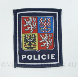 Tsjechische Politie Policie embleem - 8,5 x 7 cm - origineel