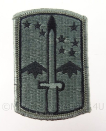 US Army ACU Camo eenheid embleem met klittenband - origineel