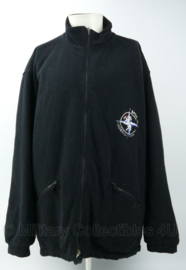 Zwart Fleece Jas KL Sfor10. 11 NL Mechbat RHvs Tankbataljon  - maat Extra Large -  origineel