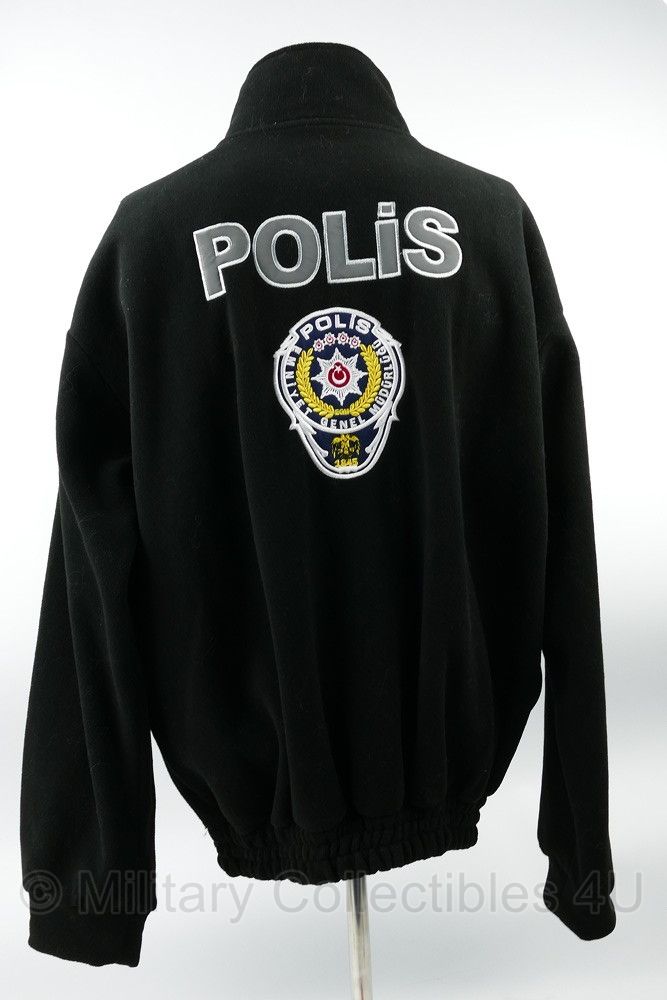 Turkse politie fleece jack polis - maat Extra Large - licht gedragen - origineel