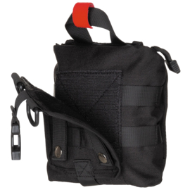 Medische tas geneeskundige dienst BLS IFAK Bag MOLLE - SMALL  - 16 x 18 x 8 cm. - nieuw gemaakt - BLACK