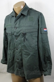 KL uniform jas Basis jas modern groen burgerpersoneel - meerdere maten - origineel