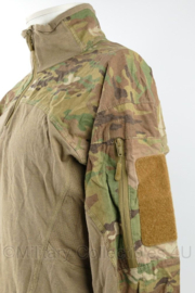 Nederlands leger NFM Garm Combat Shirt FR multicamo ubac -maat Large - gedragen - origineel