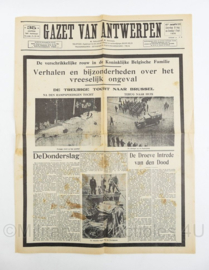 Krant Gazet van Antwerpen 31 augustus en 1 september 1935 - origineel
