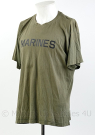 Nederlandse Korps Mariniers en USMC Marines shirt - maat Large - origineel