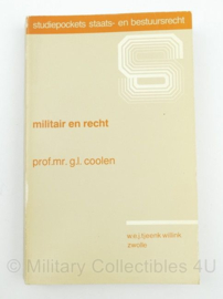 Studiepocket Militair en Recht