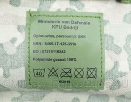 Defensie NFP camo inleg voor opbouwtas persoonlijk GNK IFAK - 13,5 x 3 x 20 cm - origineel
