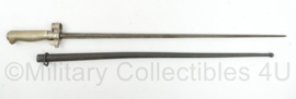 Franse leger M1886 Lebel bajonet met schede - 65,5 cm lang - origineel