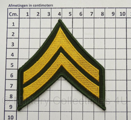 US Army rangen set Vietnam oorlog - Corporal - 8,7 x 8,3 cm