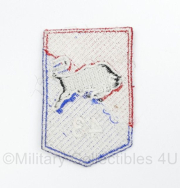 KL 43 Gemechaniseerde brigade DT2000 embleem - 7,5  x 5 cm - origineel