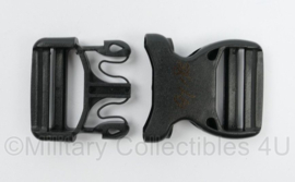 Universele rugzak heupband gesp Zwart- voor riem van 3,5 cm. breed -  origineel