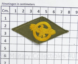 WO2 US Army Ruptured Duck patch voor boven de borstzak - 8 x 4 cm - origineel