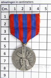 Tsjechische medaille veteranen bond - chekoslovakia Veteran Bond - afmeting 4 x 8 cm - origineel