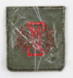 KL Landmacht ZMV embleem "Zware Lichamelijke Vaardigheid" - afmeting 4,5 x 5 cm - origineel