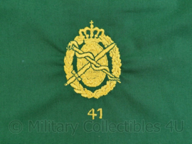 Defensie halsdoek  Geneeskundige dienst 41e compagnie  - groen - 47 x 34 cm - origineel